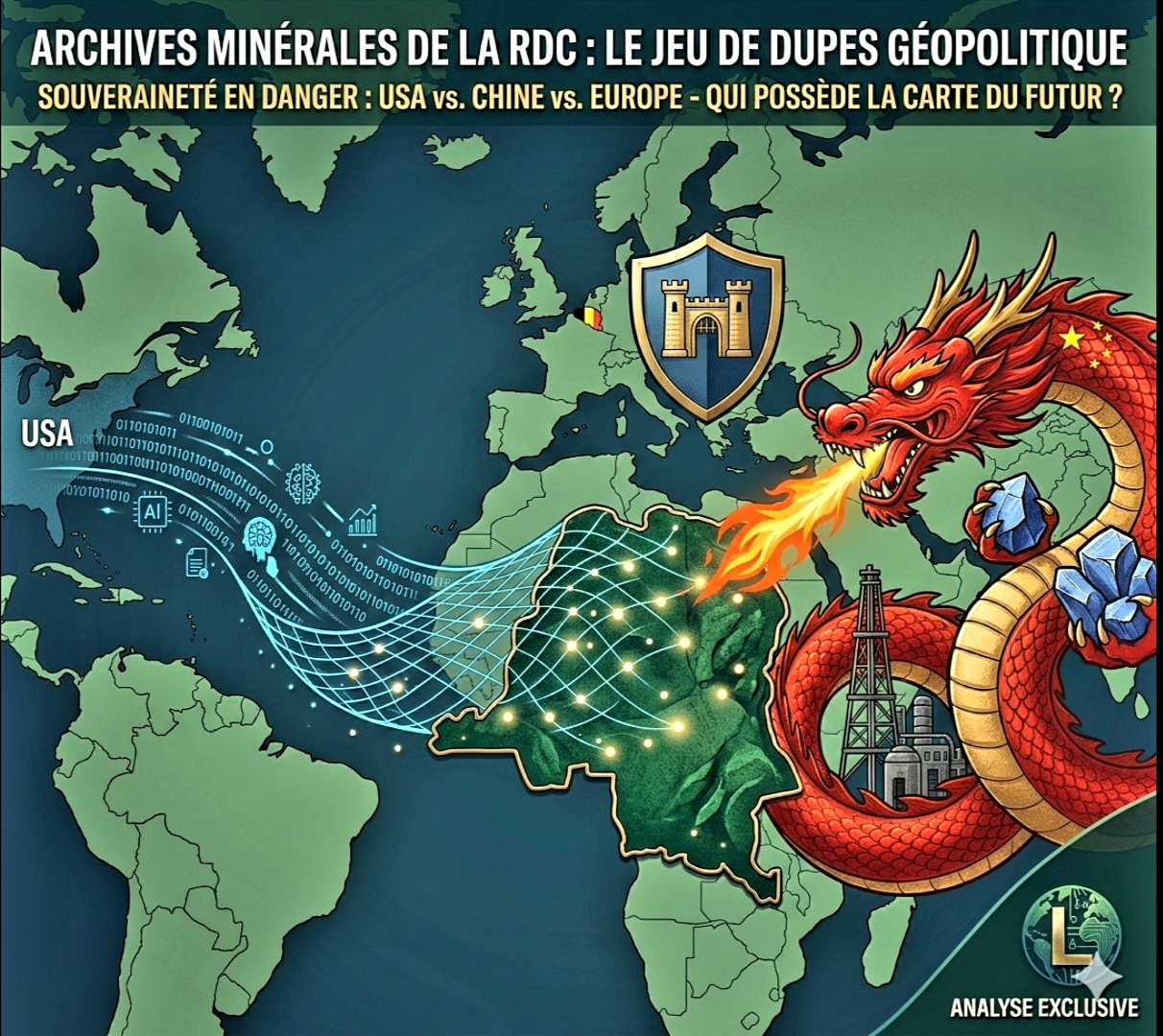 Souveraineté minérale et guerre de la donnée : l'affaire des archives de Tervuren 